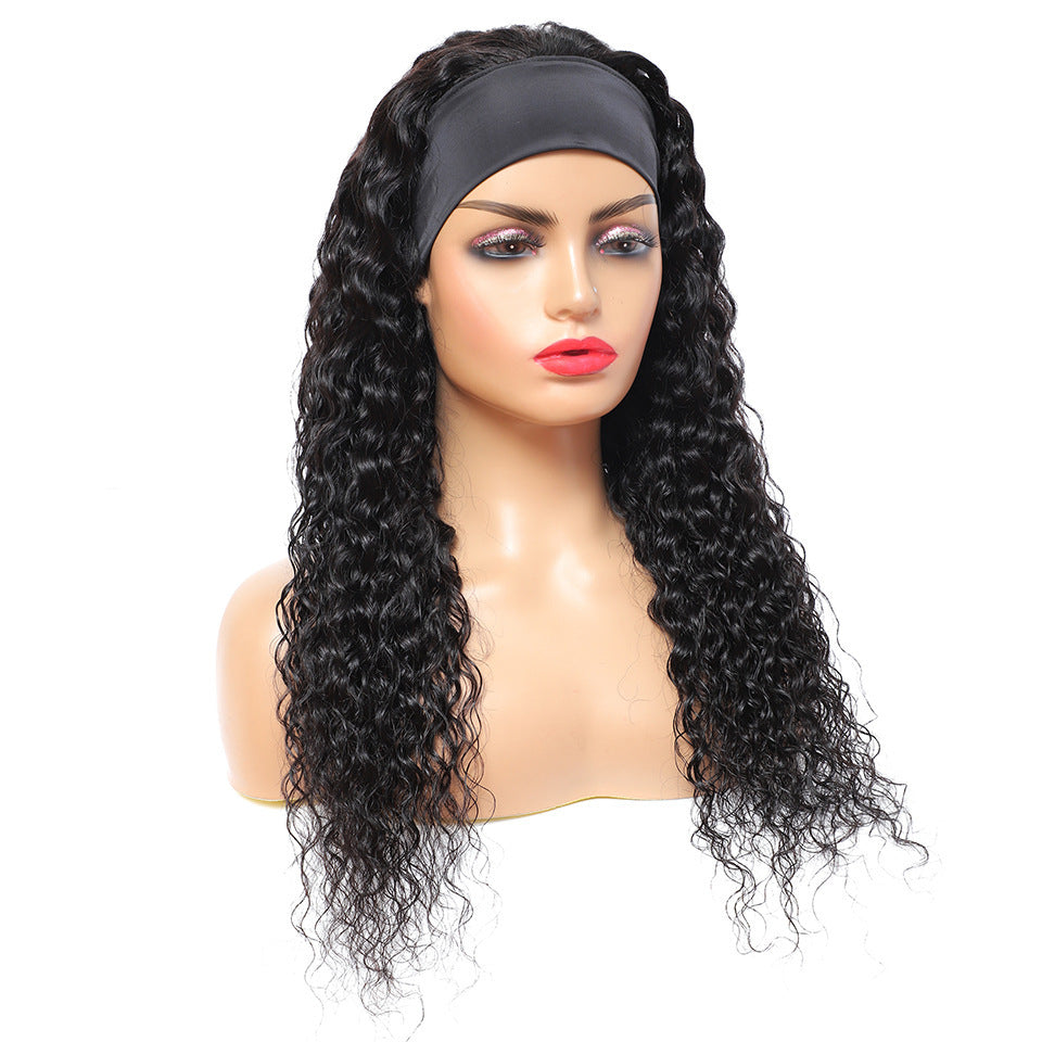 Fluffy Curly Mixed Headband Wig