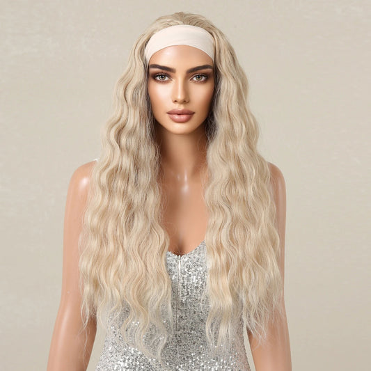 Afro Kinky Curly Headband Wig