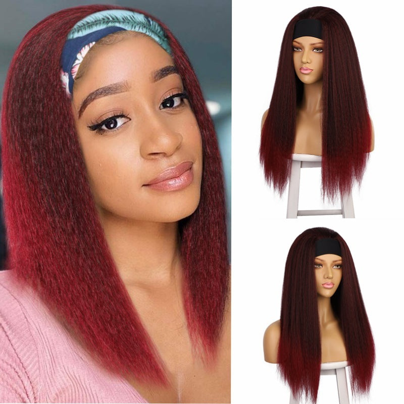 Yaki Kinky Headband Wig