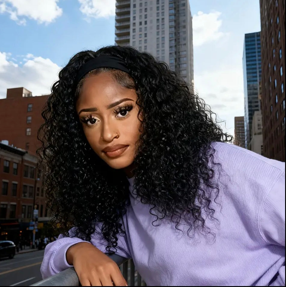 Body Wave Short Headband Wig