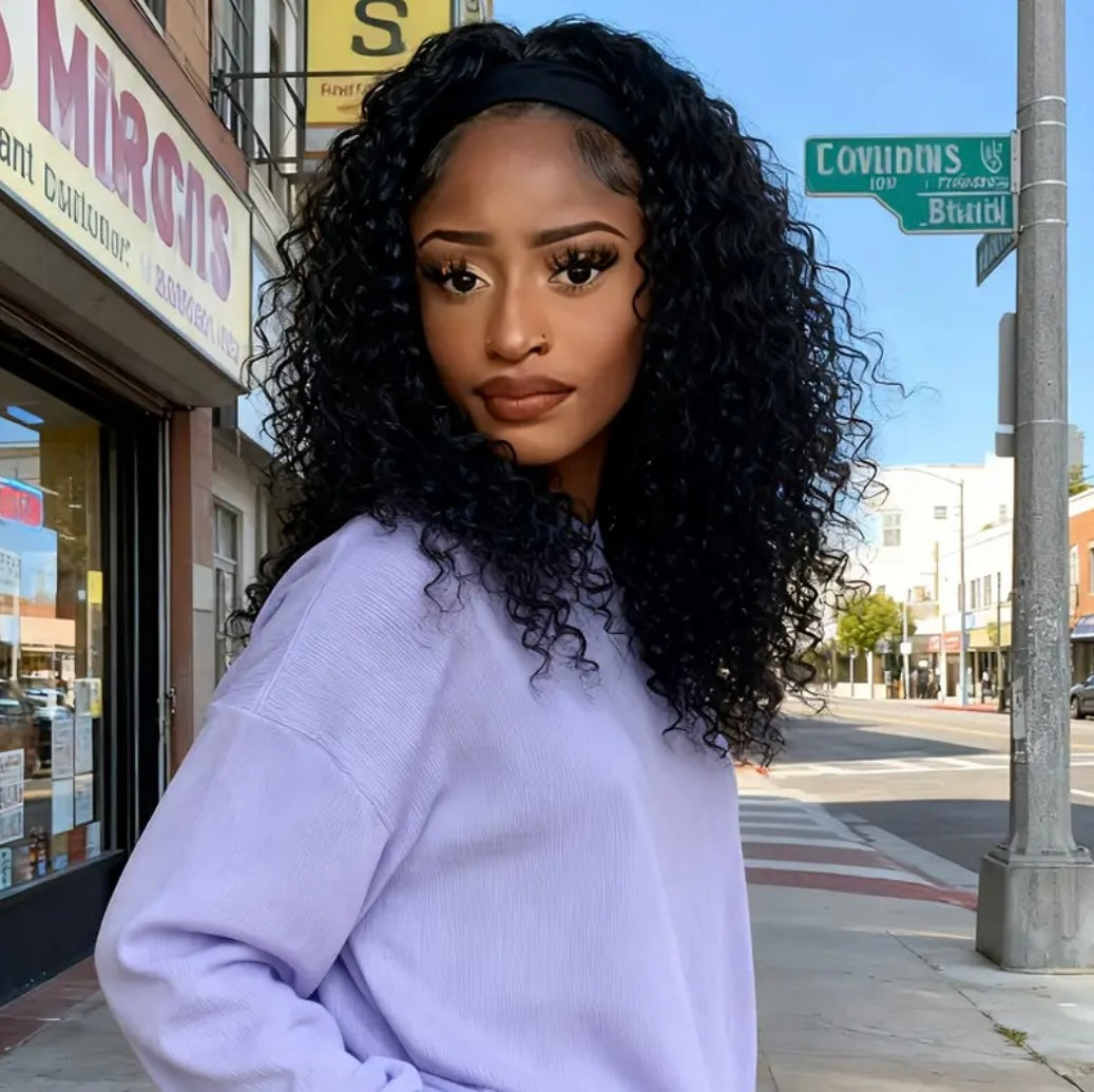 Body Wave Short Headband Wig