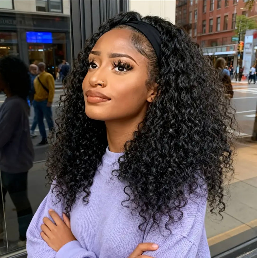 Body Wave Short Headband Wig