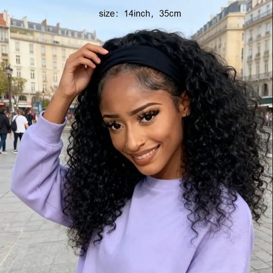 Body Wave Short Headband Wig