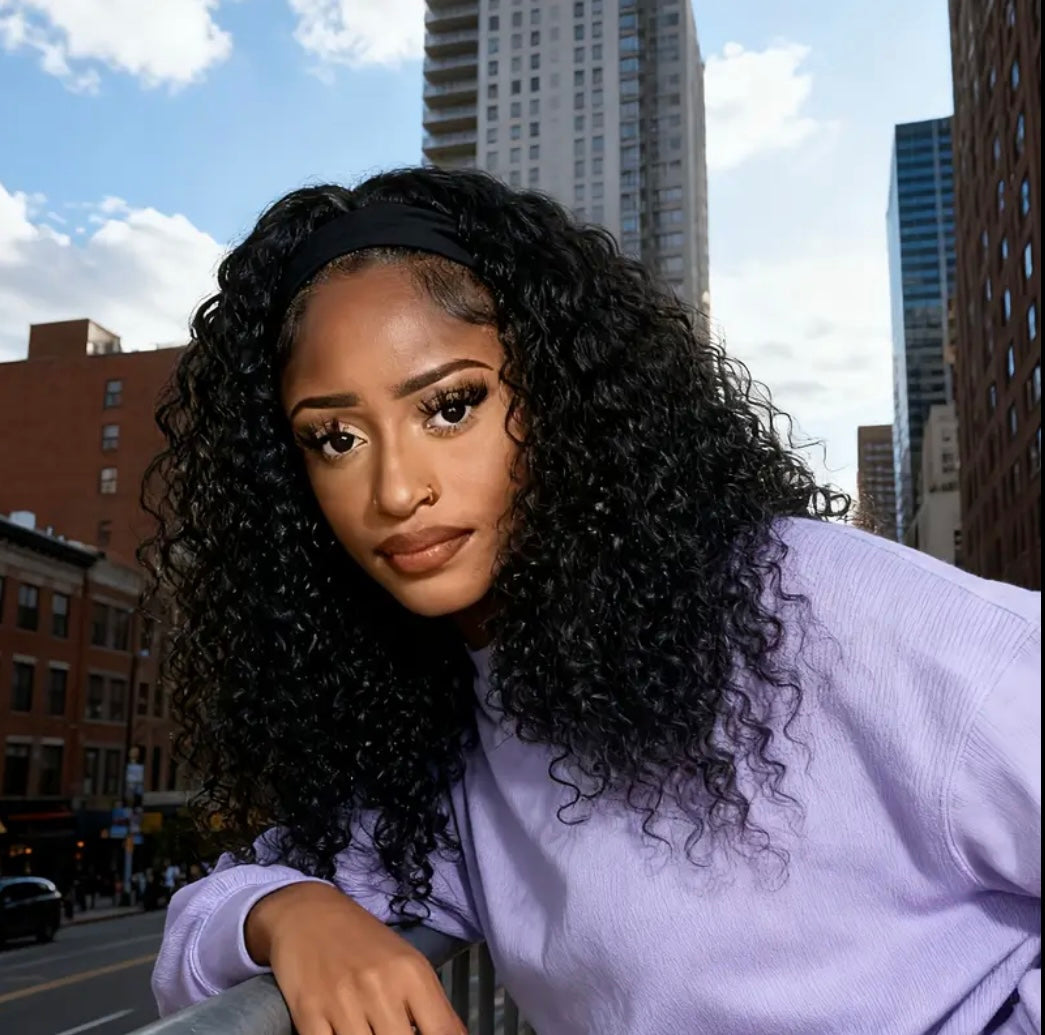 Body Wave Short Headband Wig