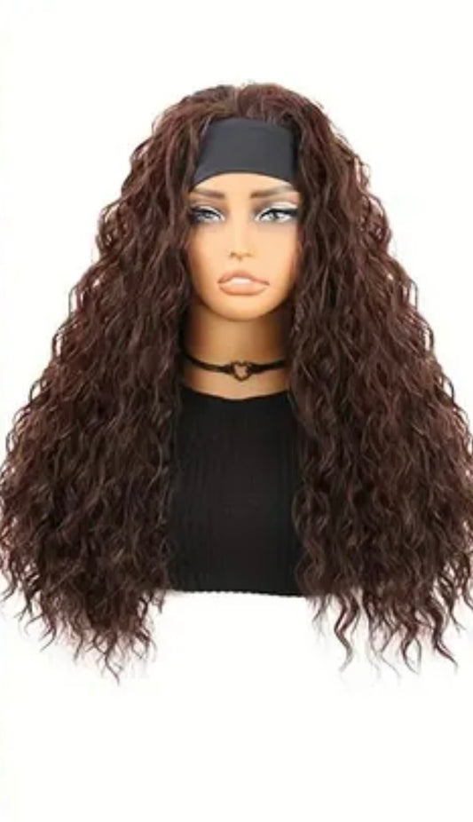 Bellqueen Curly Headband Wig
