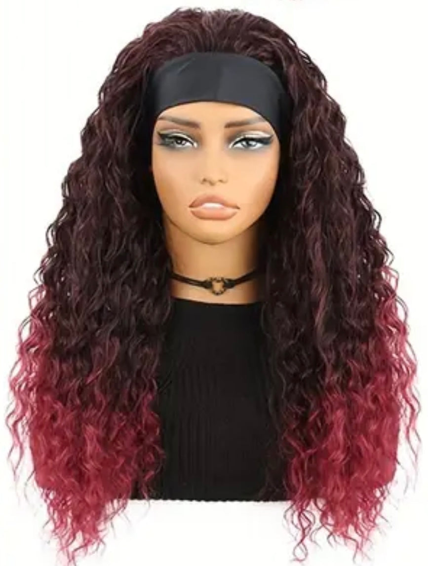 Bellqueen Curly Headband Wig