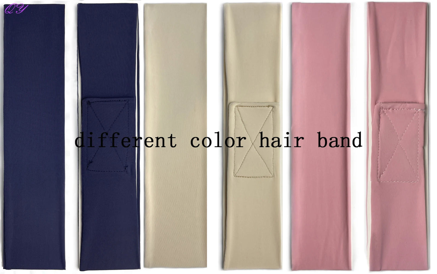 African Straight Yaki Kinky Headband Wigs