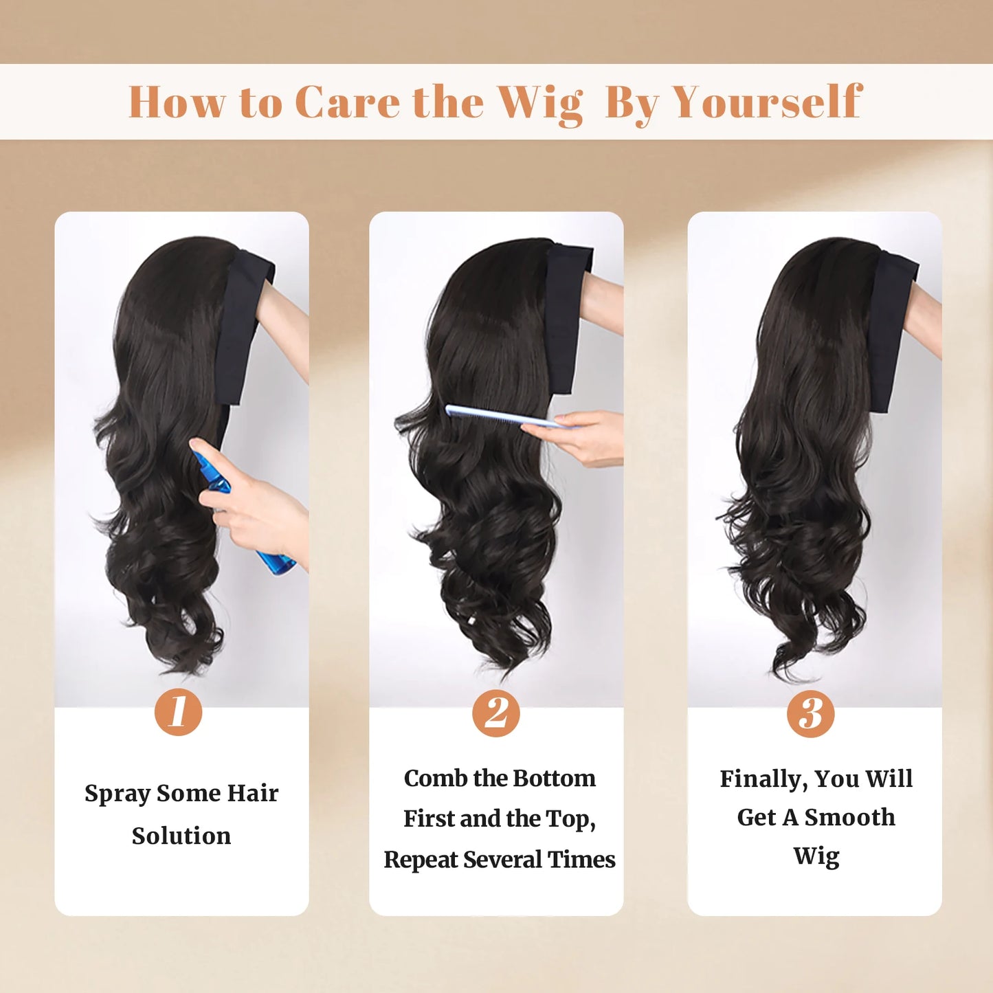 Ginger Blonde Highlight Body Wave Headband Wig